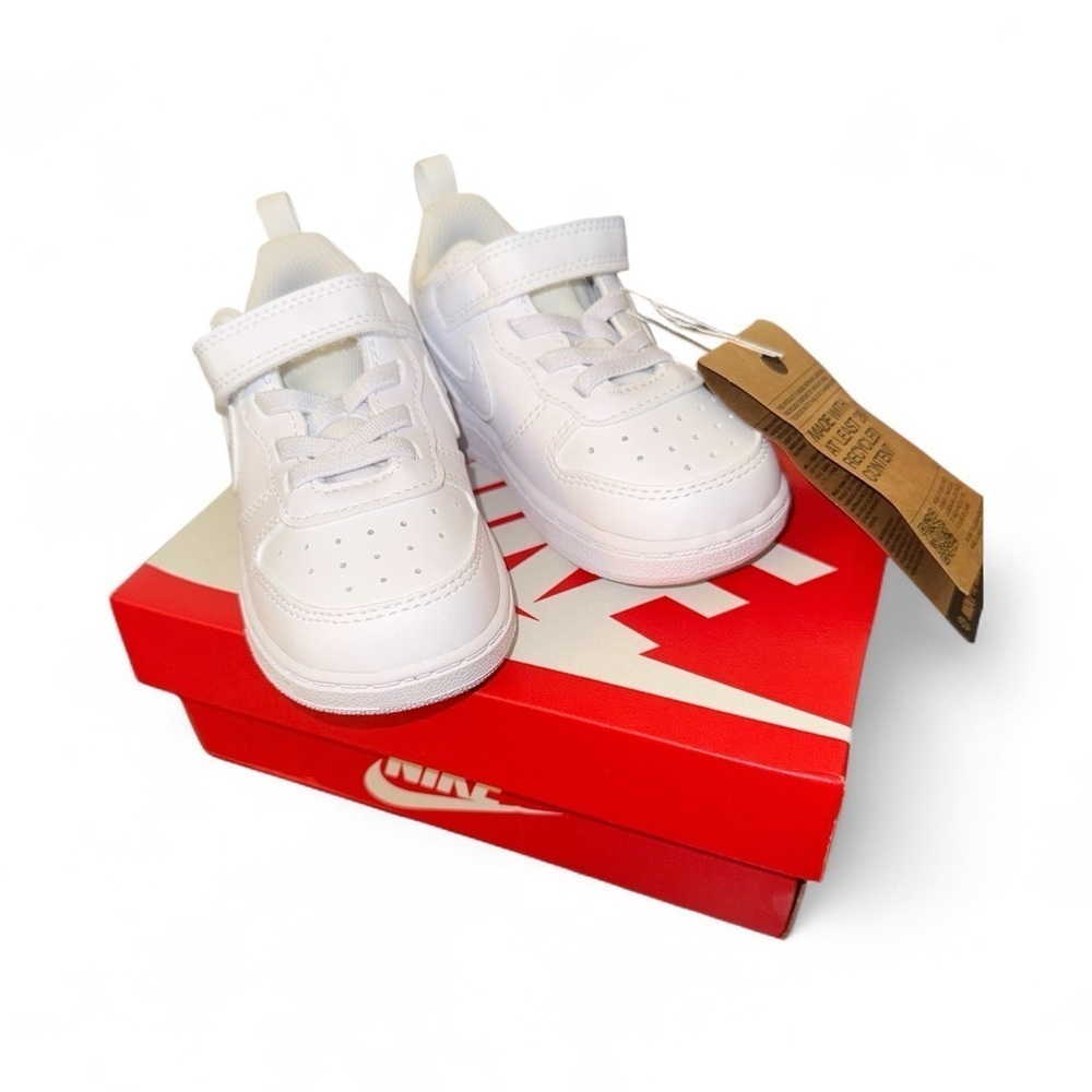 Toddler Court Borough Low Recraft Adjustable Strap Casual Sneakers. Size 7C